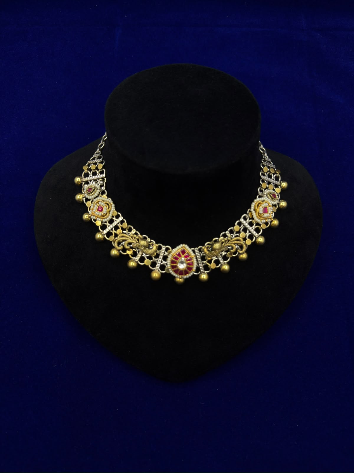 Royal polki necklace