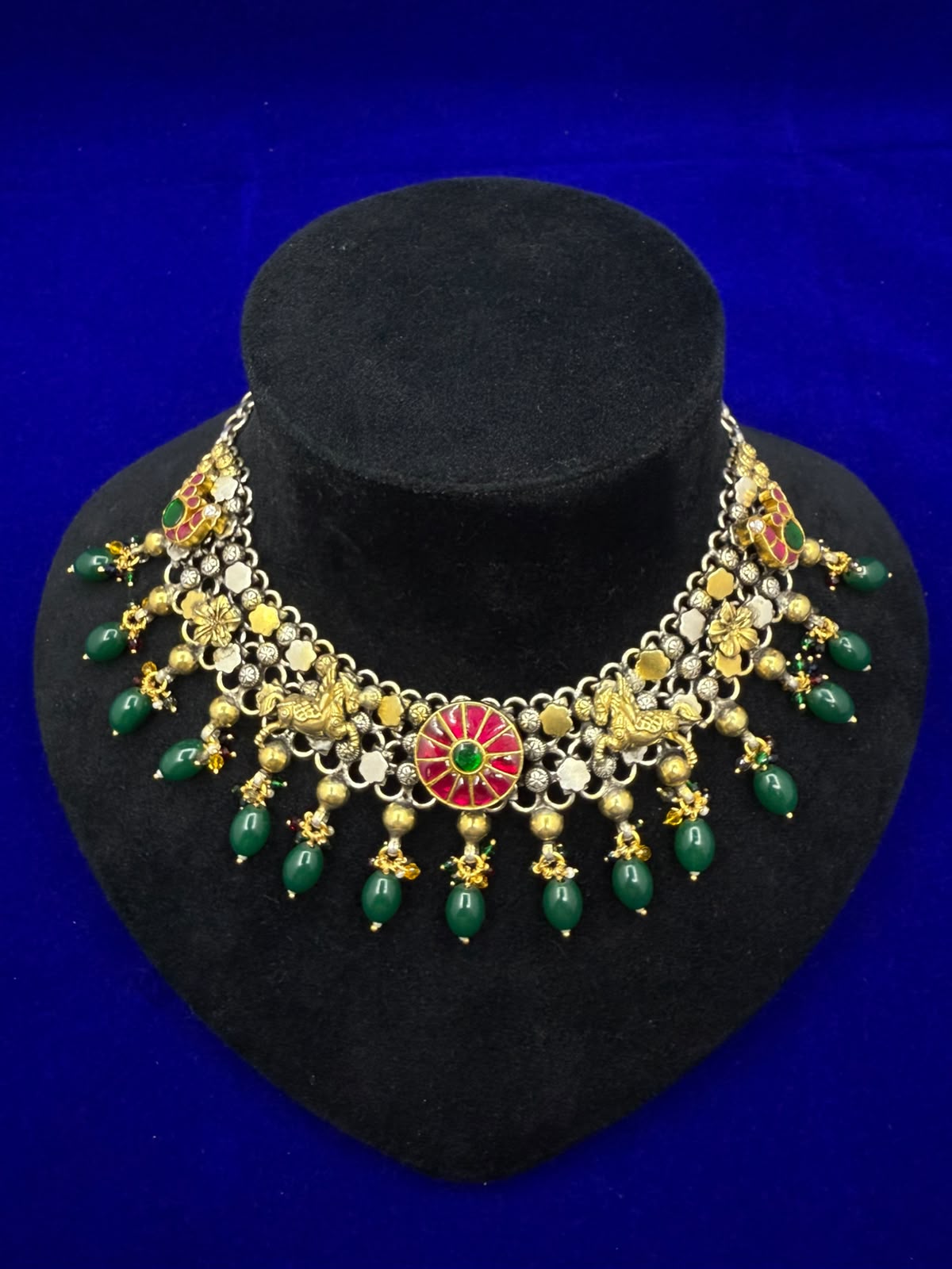 Ruby heritage necklace